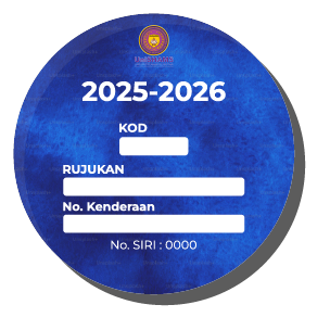 Pelekat Kenderaan UniSHAMS